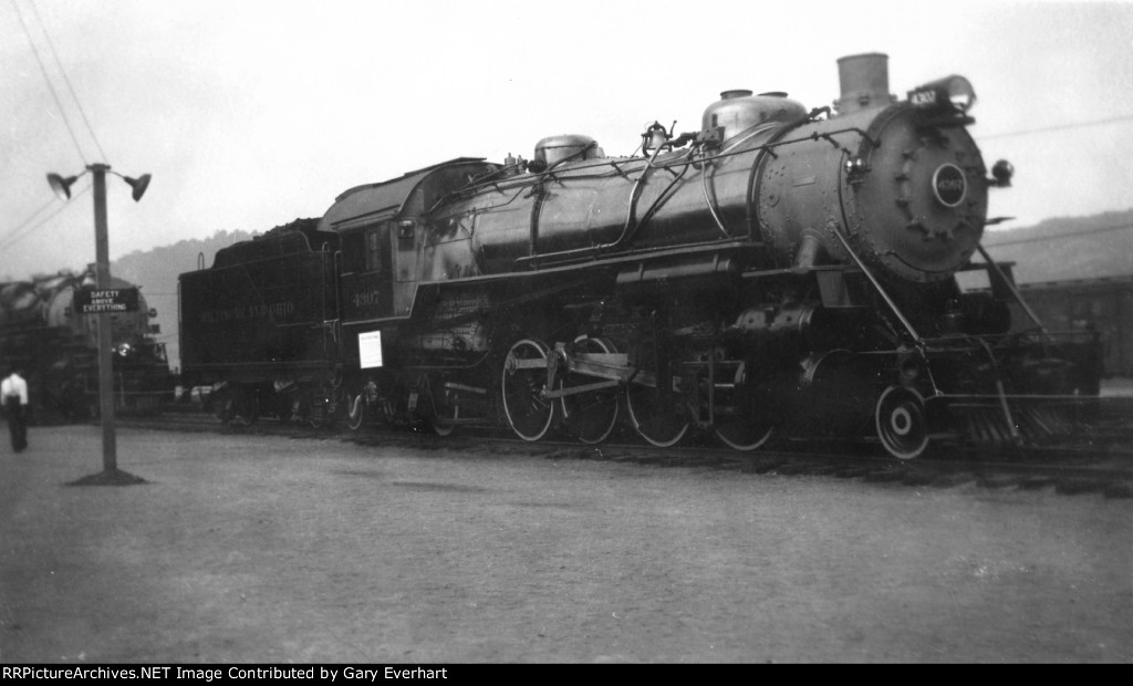 BO 2-8-2 #4307 - Baltimore & Ohio